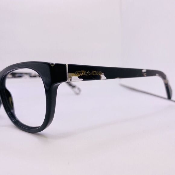 Coach Authentic Eyeglasses HC 6081 5348 51 [] 18 135 MM Black Crystal Mosaic - Picture 7 of 7